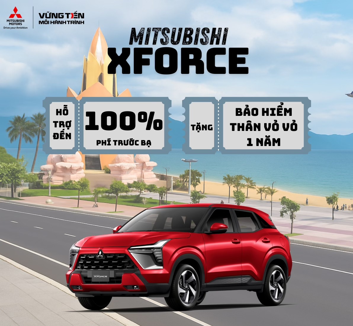 MITSUBISHI XFORCE 2025 – BỨC PHÁ PHONG CÁCH, ƯU ĐÃI LÊN TỚI 100% LỆ PHÍ TRƯỚC BẠ 8 MITSUBISHI XFORCE 2025 – BỨC PHÁ PHONG CÁCH, ƯU ĐÃI LÊN TỚI 100% LỆ PHÍ TRƯỚC BẠ xforce 1 MITSUBISHI XFORCE 2025 – BỨC PHÁ PHONG CÁCH, ƯU ĐÃI LÊN TỚI 100% LỆ PHÍ TRƯỚC BẠ