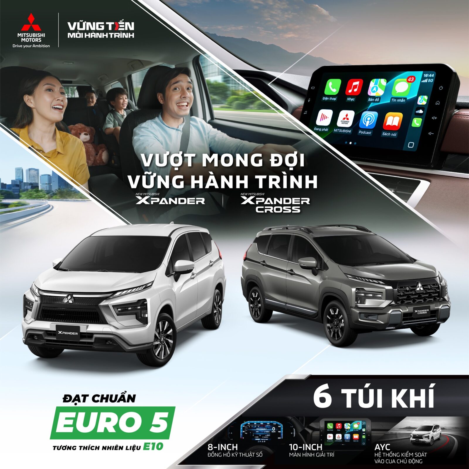 Mitsubishi Xpander Premium Facelift 2025 – MPV 7 chỗ chuẩn mực cho gia đình hiện đại 8 Mitsubishi Xpander Premium Facelift 2025 – MPV 7 chỗ chuẩn mực cho gia đình hiện đại xpander pre Mitsubishi Xpander Premium Facelift 2025 – MPV 7 chỗ chuẩn mực cho gia đình hiện đại